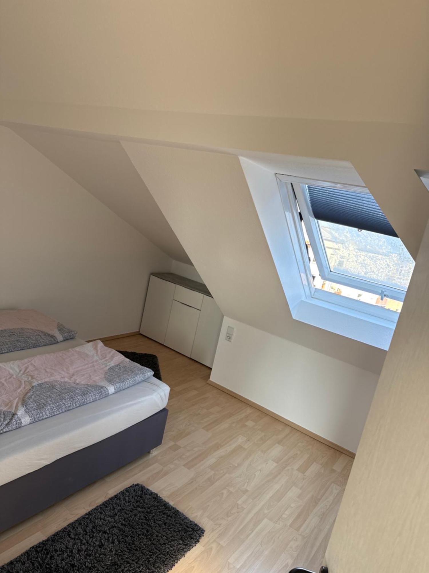 Kuschelige Dachgeschosswohnung Am Clarapark Leipzig Exterior foto